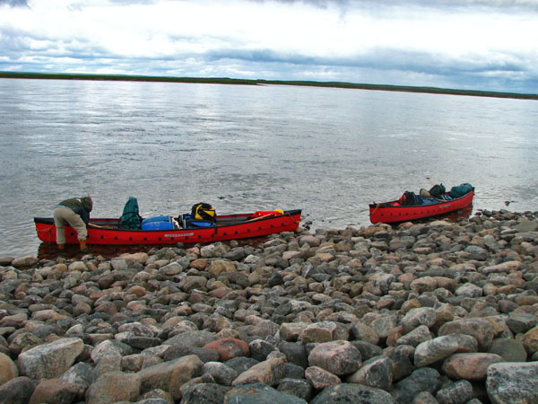 Ready to go on the Kazan River